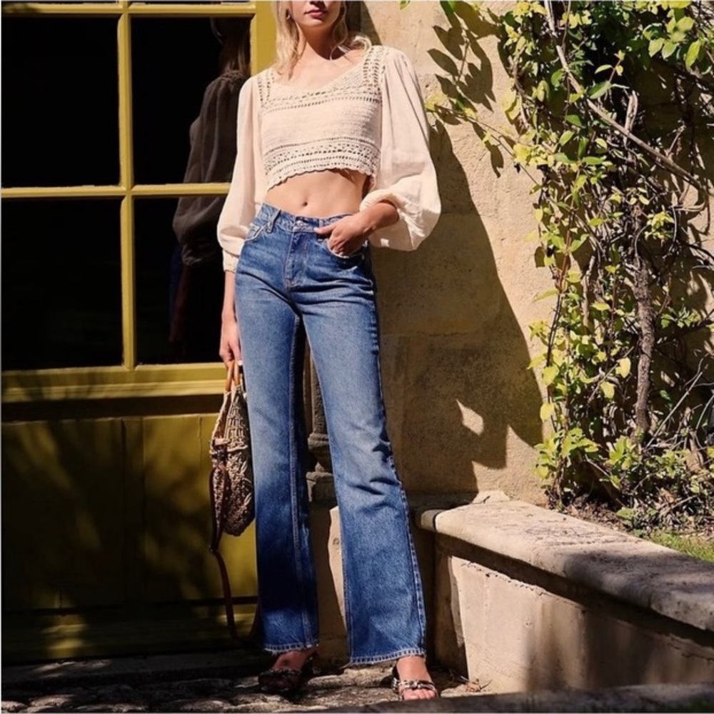 FP laurel canyon flare jeans